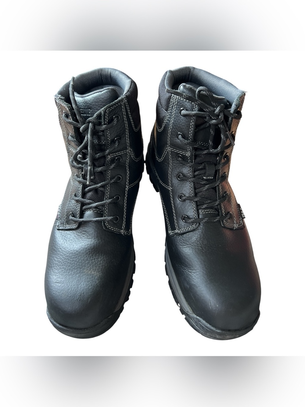 Wolverine Men’s Black Lace-Up Safety Boots - Picture 3 of 12